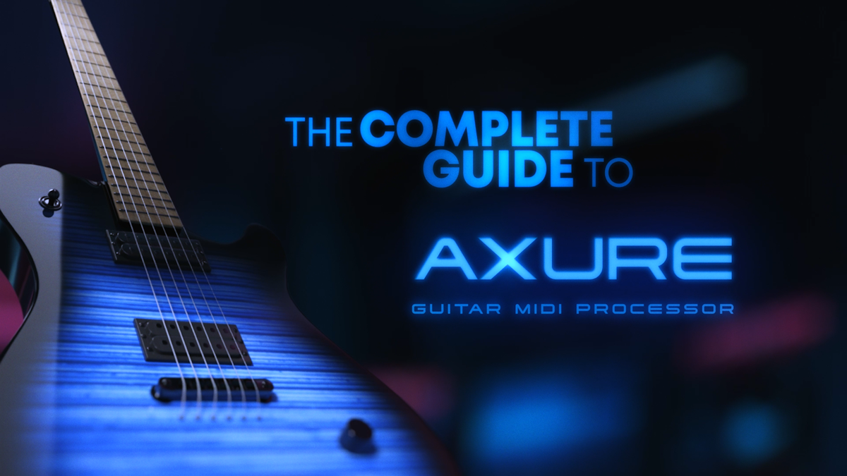 AXURE Guitar MIDI Processor – Study Sound Audio